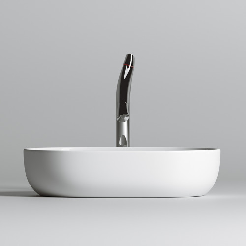 Раковина-чаша Ceramicanova Element 60 CN6047 Белая фарфор накладная