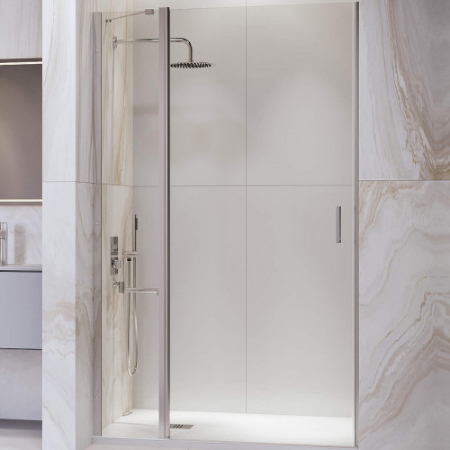 Душевая дверь RGW Leipzig LE-004 110 351200411-11 профиль Хром стекло прозрачное