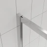 Душевой уголок Veconi Evo 300 CH 120х80 E3-CH-12080-01-C9 профиль Хром стекло прозрачное