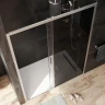 Душевая дверь AM.PM Gem 150 W90G-150-1-195MG профиль Хром матовый стекло тонированное-прозрачное