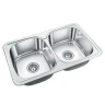 Кухонная мойка Emar Steel 79 401 цвет Нержавеющая сталь глянцевая