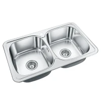 Кухонная мойка Emar Steel 79 401 цвет Нержавеющая сталь глянцевая