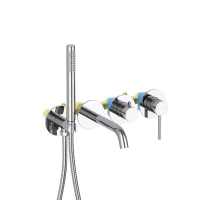 Смеситель для ванны Aquatek Европа  AQ1344CR цвет Хром