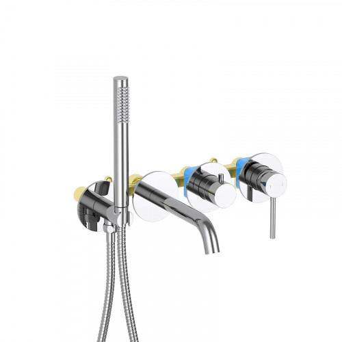 Смеситель для ванны Aquatek Европа  AQ1344CR цвет Хром