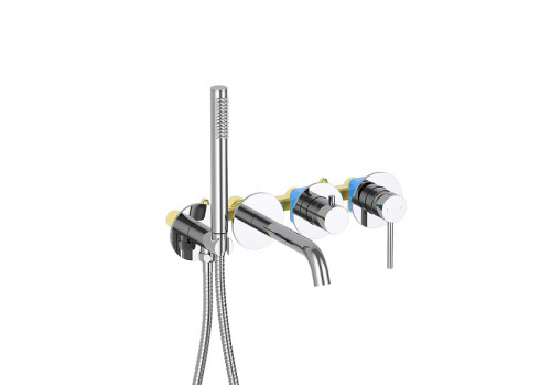 Смеситель для ванны Aquatek Европа  AQ1344CR цвет Хром