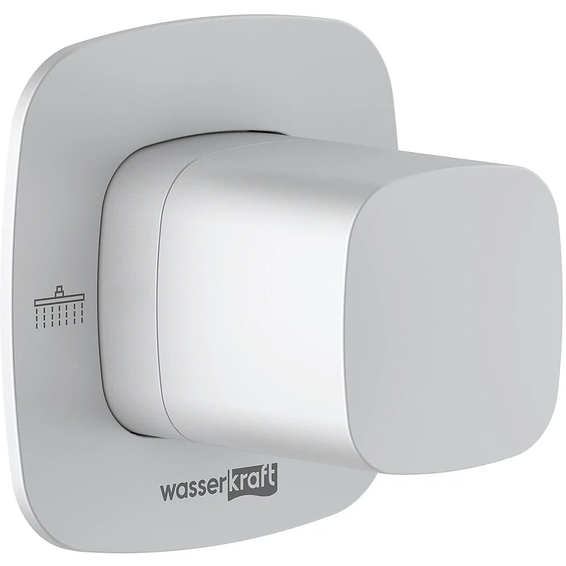 Смеситель для ванны WasserKRAFT Saale A9551.266.316.328.156.155 Белый матовый латунь встраиваемый