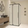 Душевой уголок RGW Classic CL-035B 90x90 350903599-24 профиль Черный матовый стекло матовое-сатинат