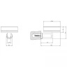Мыльница Gessi Emporio Accessories 38803#299 Черная матовая