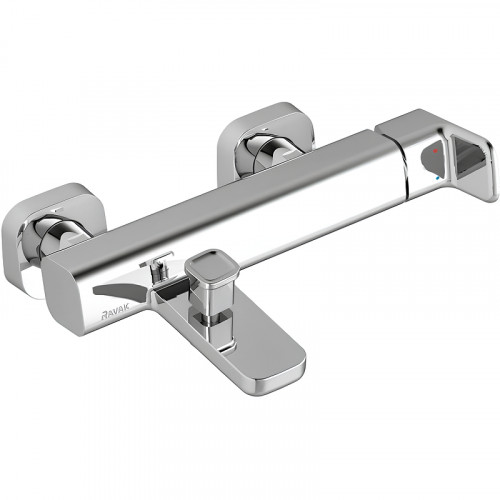 Смеситель для ванны Ravak 10° TD 022.00/150 X070065 Хром латунь на стену