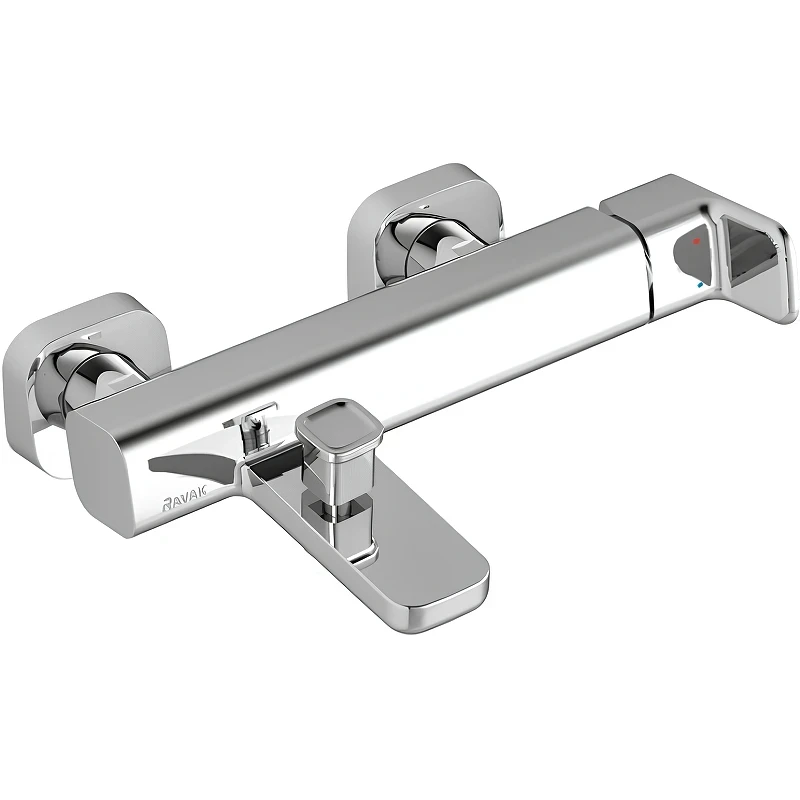 Смеситель для ванны Ravak 10° TD 022.00/150 X070065 Хром латунь на стену