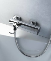 Смеситель для ванны Ravak 10° TD 022.00/150 X070065 Хром латунь на стену