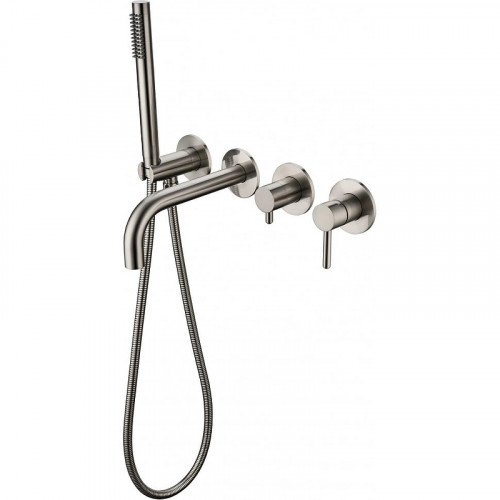 Смеситель для ванны Grocenberg GB5070NK Никель