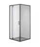Душевой уголок Olive's Duero 90х90 DR-90CS-SW-GB профиль Черный матовый стекло прозрачное