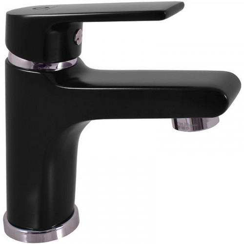 Смеситель для раковины Rav Slezak Colorado CO126.5CMATC Черный матовый Хром латунь