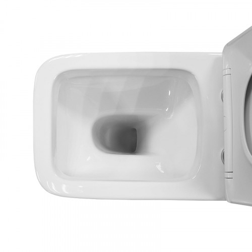 Унитаз моноблок Azario Vero AZ-8608 цвет Белый с сиденьем Микролифт