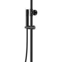 Душевая система Boheme Stick 128-BB.2 Черная матовая латунь на стену