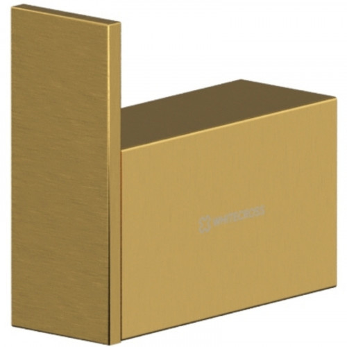 Крючок Whitecross Cubo gold brushed CU2410GLB Брашированное золото