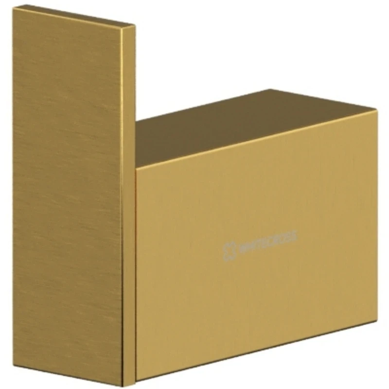 Крючок Whitecross Cubo gold brushed CU2410GLB Брашированное золото