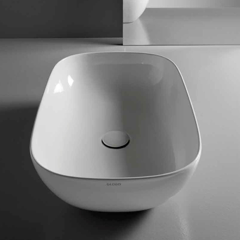 Раковина-чаша Globo T-Edge 60 B6R60.BI*0 Белая фарфор накладная
