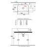 Раковина-чаша Globo T-Edge 60 B6R60.BI*0 Белая фарфор накладная