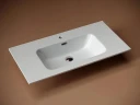 Тумба с раковиной Sancos Snob T 90 SNT90CE+Ceramicanova Element 90 CN7002 подвесная Beige Soft