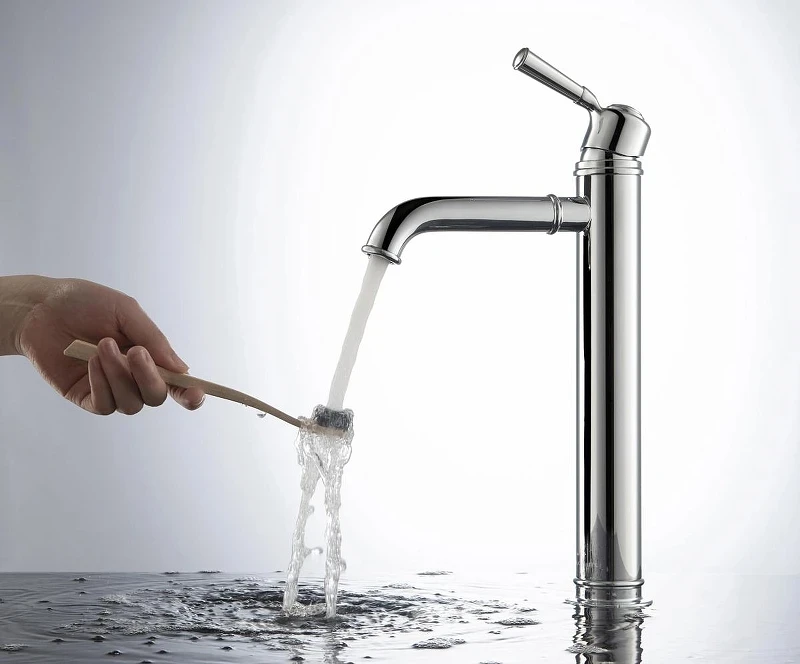 Смеситель для раковины Aquatek Классик AQ1504CR Хром латунь