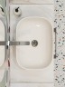 Столешница под раковину Cersanit Stone 60 63857 Светло-серая сатиновая искусственный камень (литьевой мрамор)