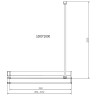 Душевая перегородка Vincea Walk-In HR 100 VSW-4HR100CL профиль Хром стекло прозрачное