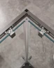 Душевой уголок Cezares Molveno 110x90 MOLVENO-AH-21-90+20-C-GM-IV профиль Оружейная сталь стекло прозрачное