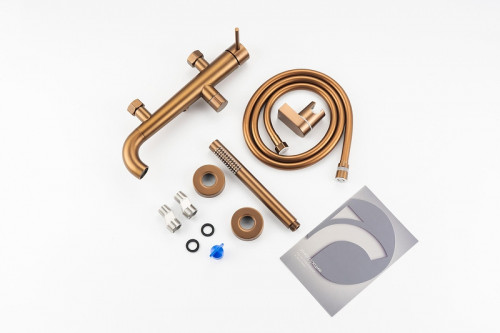 Смеситель для ванны Knotlor Elixir SS-32/RB цвет Бронза