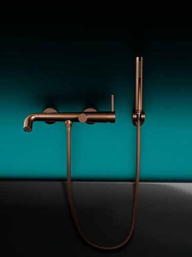 Смеситель для ванны Knotlor Elixir SS-32/RB цвет Бронза