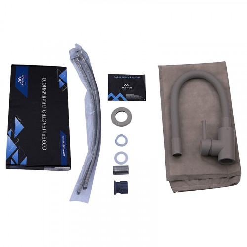 Смеситель для кухни Fashun A54101N-12A цвет Серый