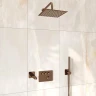 Душевая система WasserKRAFT A7758.338.329.290.292.291.311 Thermo с термостатом цвет Золото розовое