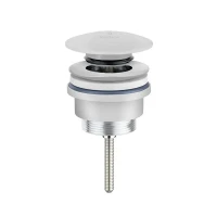 Донный клапан AltroBagno PU 070214U MW click-clack цвет Белый матовый