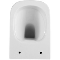 Унитаз Black&amp;White Universe W-730 730W00 подвесной с сиденьем Микролифт фарфор подвесной