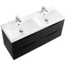 Тумба под раковину BelBagno Marino-Cer 120 MARINO-CER-1200-4C-SO-2-NL-P подвесная Nero Lucido МДФ / ЛДСП