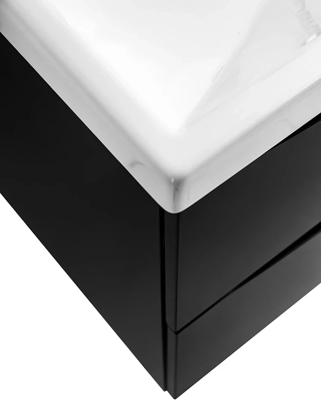 Тумба под раковину BelBagno Marino-Cer 120 MARINO-CER-1200-4C-SO-2-NL-P подвесная Nero Lucido МДФ / ЛДСП