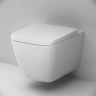 Унитаз AM.PM Gem C901901SC подвесной цвет Белый с сиденьем Микролифт
