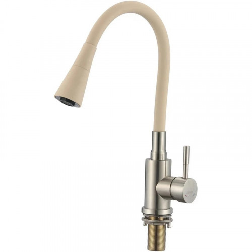 Смеситель для кухни Savol S-3002LM12 цвет Сатин Бежевый