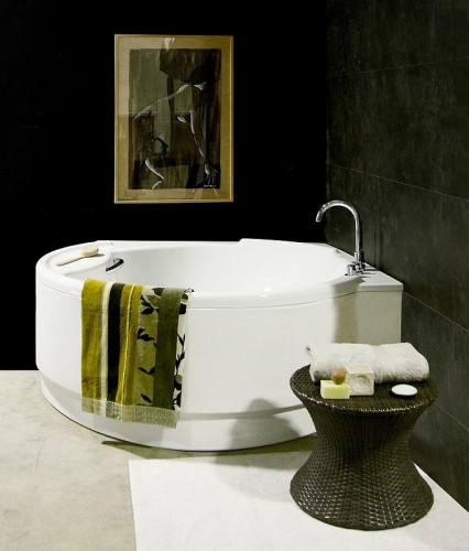 Смеситель на борт ванны Ramonsoler Alexia 363302TM с термостатом Хром