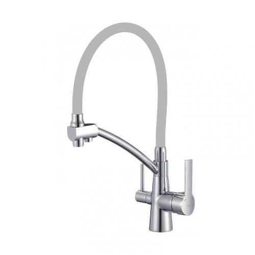 Смеситель для кухни Savol S-L1805-04 цвет Хром Серый