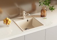 Смеситель для кухни Ulgran Quartz UQ-010-07 Уголь латунь