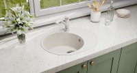 Смеситель для кухни Ulgran Quartz UQ-010-07 Уголь латунь