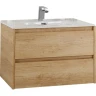 Тумба под раковину BelBagno KRAFT 39-800/390-2C-SO-RNN подвесная Rovere Nebrasca Nature МДФ / ЛДСП