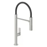 Смеситель для кухни Kludi Qord 56859N575 цвет Никель брашированный