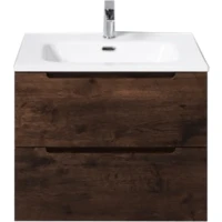 Тумба под раковину BelBagno ETNA 39-600/390-2C-SO-RW-P подвесная Rovere Moro МДФ / ЛДСП