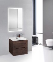Тумба под раковину BelBagno ETNA 39-600/390-2C-SO-RW-P подвесная Rovere Moro МДФ / ЛДСП