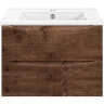 Тумба под раковину Vincea Mia Slim 70 VMC-2MC700S1RW подвесная R.Wood МДФ / ЛДСП