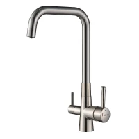 Смеситель для кухни Shevanik S528L цвет Сатин
