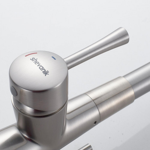 Смеситель для кухни Shevanik S528L цвет Сатин